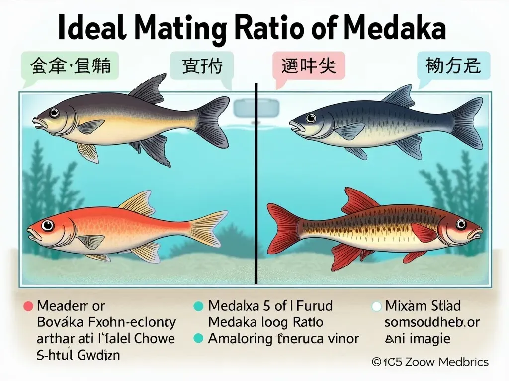 Ideal Mating Ratio of Medaka