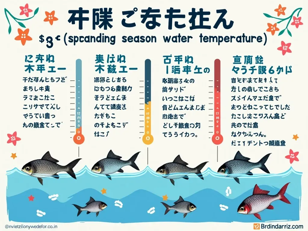 産卵シーズン別水温